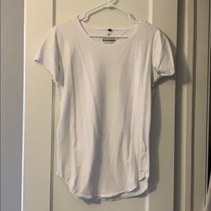 Alphalete white scoop neck